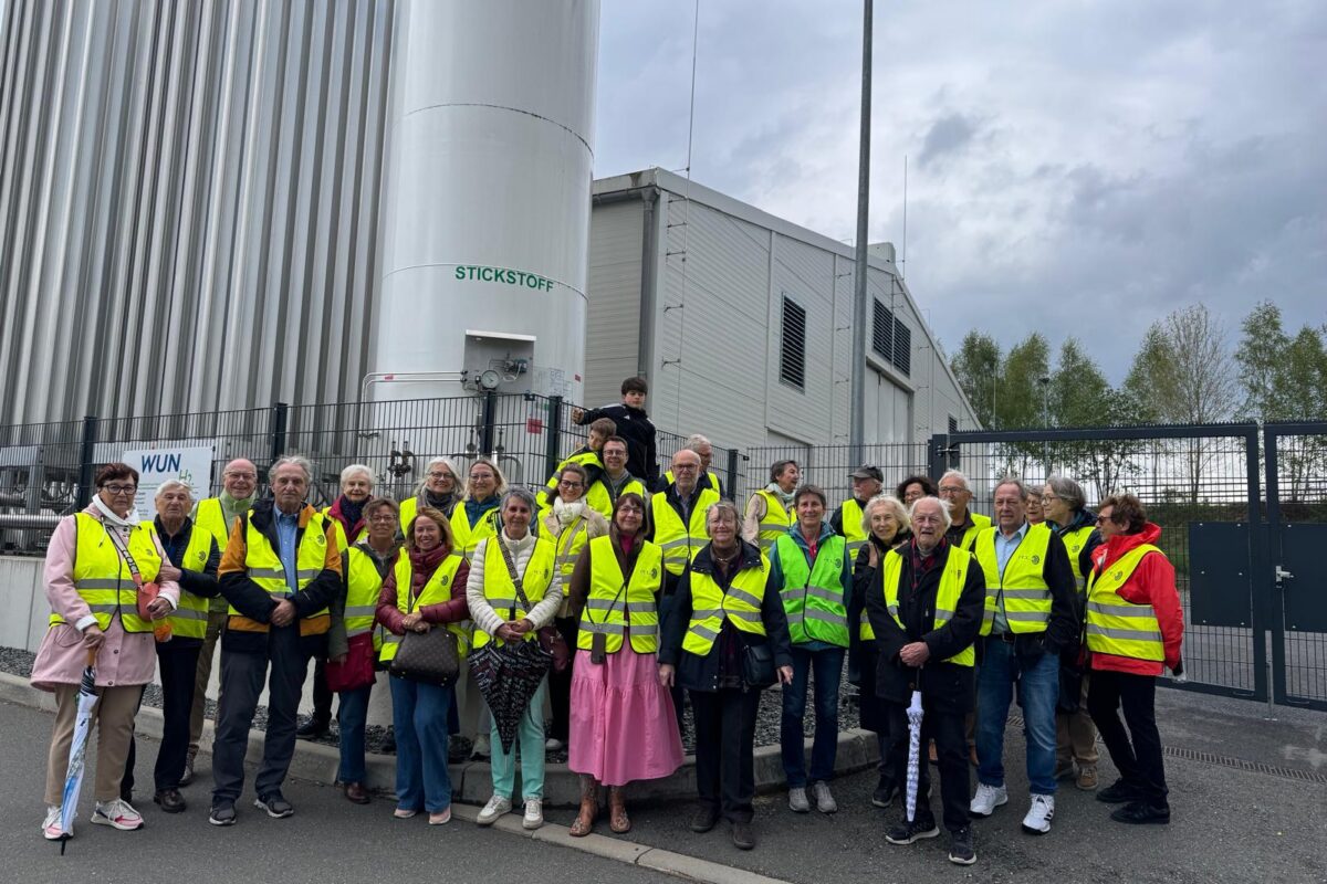 Besichtigung des Energieparks Wunsiedel